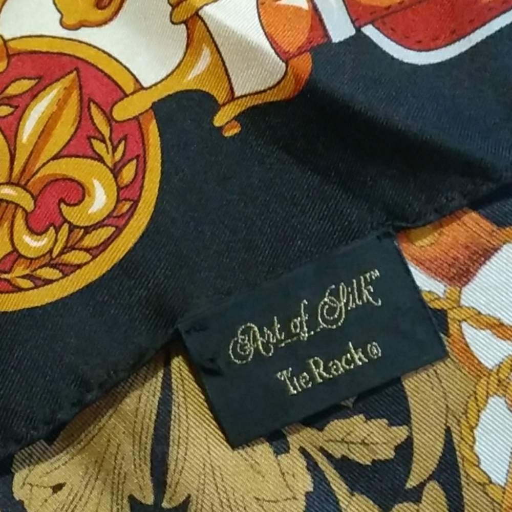 Tie Rack Art of Silk Scarf - Picture 4 of 8